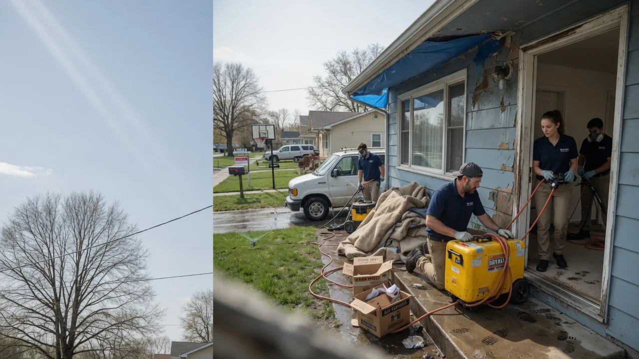Basement Flood Cleanup in Clifford, IN near me